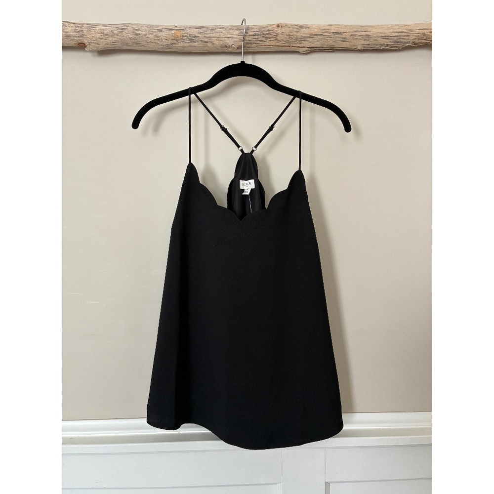 J Crew Black Camisole Tank Top